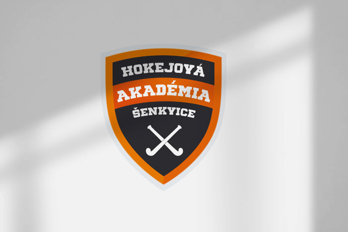 Tvorba loga Hokejová akadémia Šenkvice