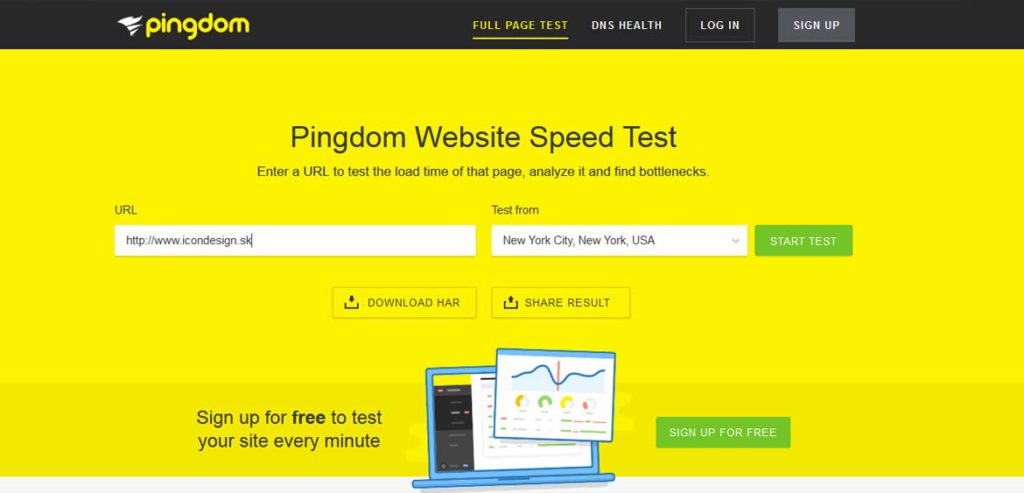 Využite tento bezplatnú analýzu rýchlosti načítania Vašej stránky, analýzu rýchlosti načítanie vašich webových stránok, a naučiť sa ich urobiť rýchlejšie.