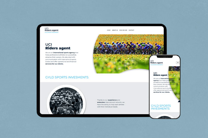 UCI agents rider Gyld sports investments